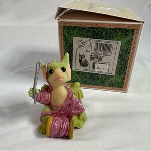 Whimsical World of Pocket Dragons Will You Thread My Needle Real Musgrave SIGNED